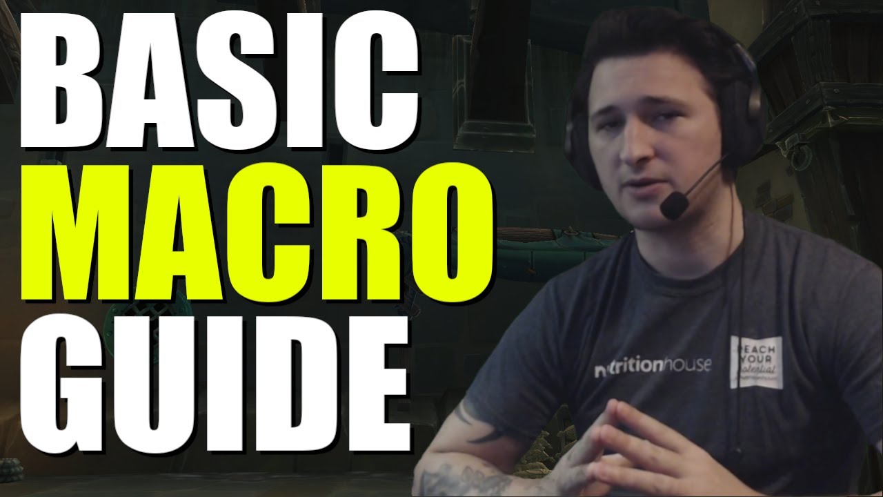 WoW Shadowlands - Setting up basic PvP macros