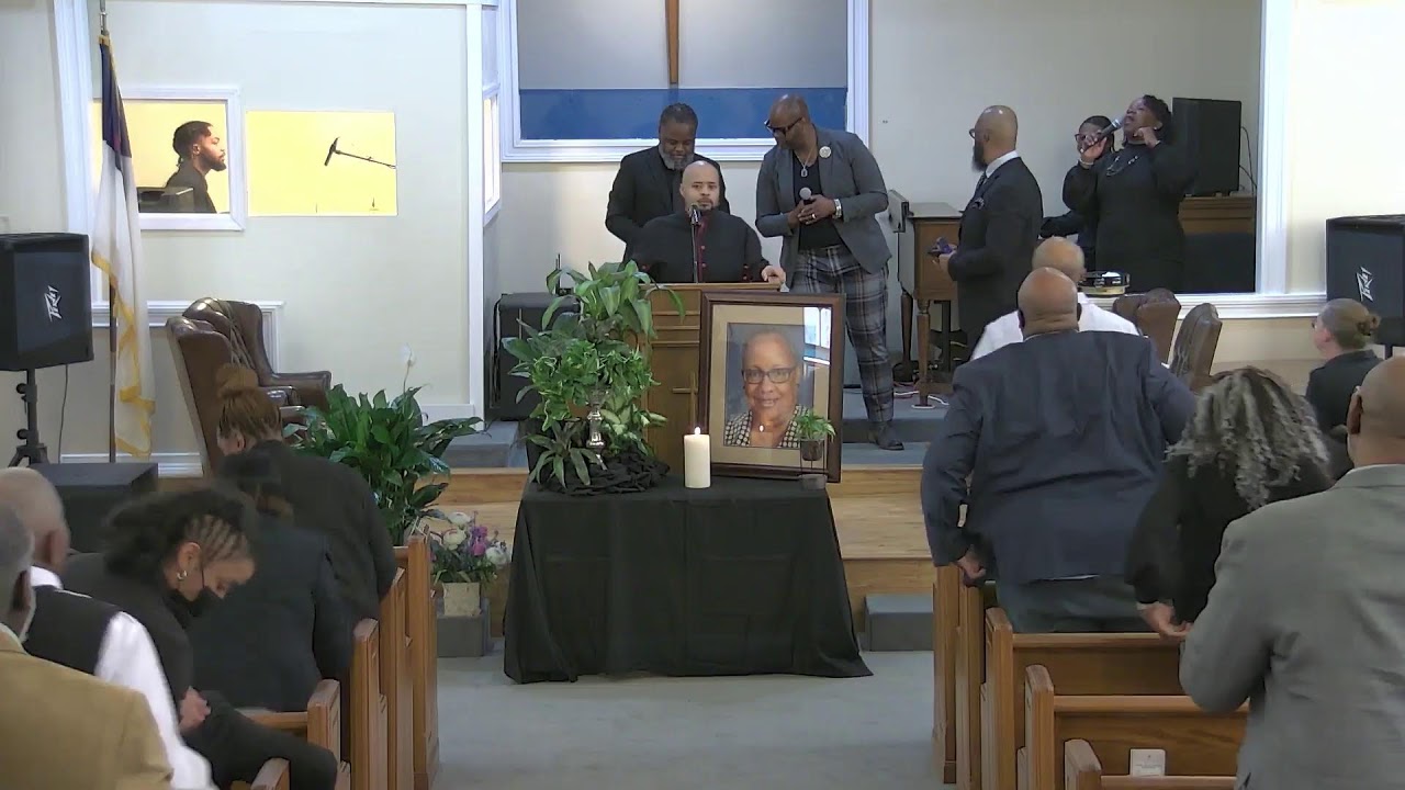 Going home service for Sister Rae Davis