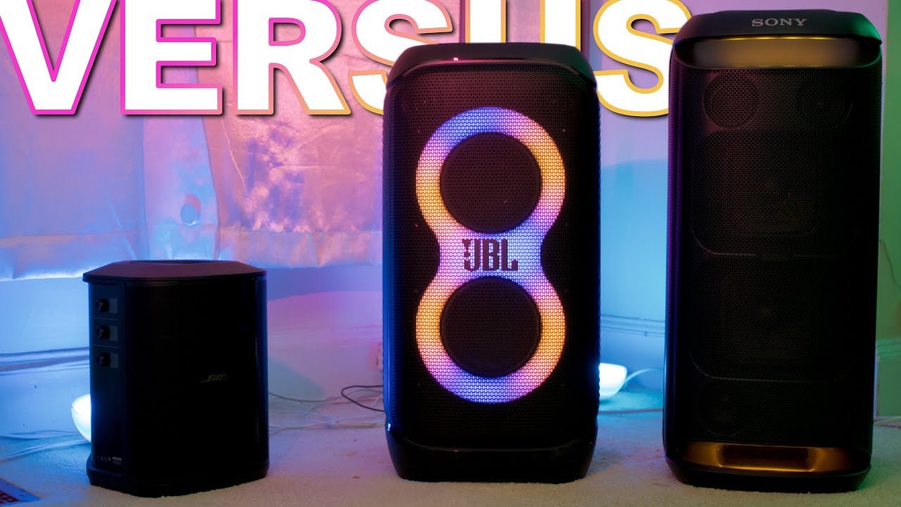 Bose S1 Pro Vs JBL Partybox 320 & Sony XV800