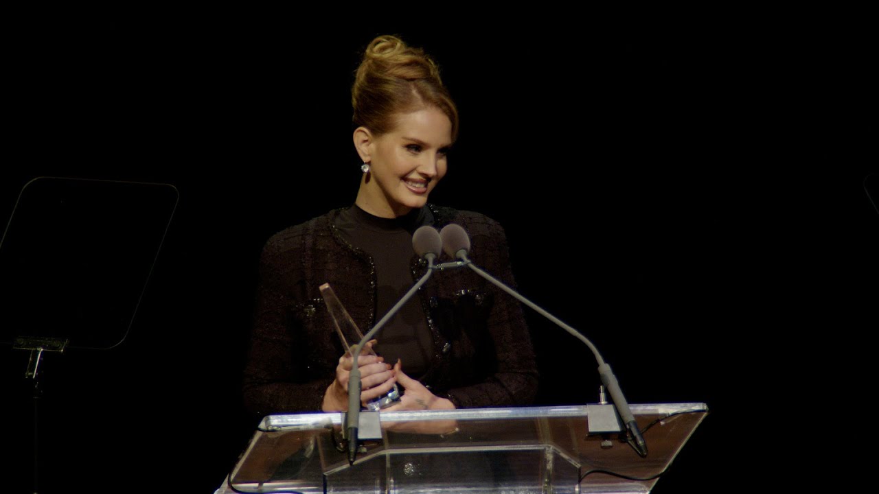 Lana Del Rey Accepts Award for NMPA Songwriter Icon