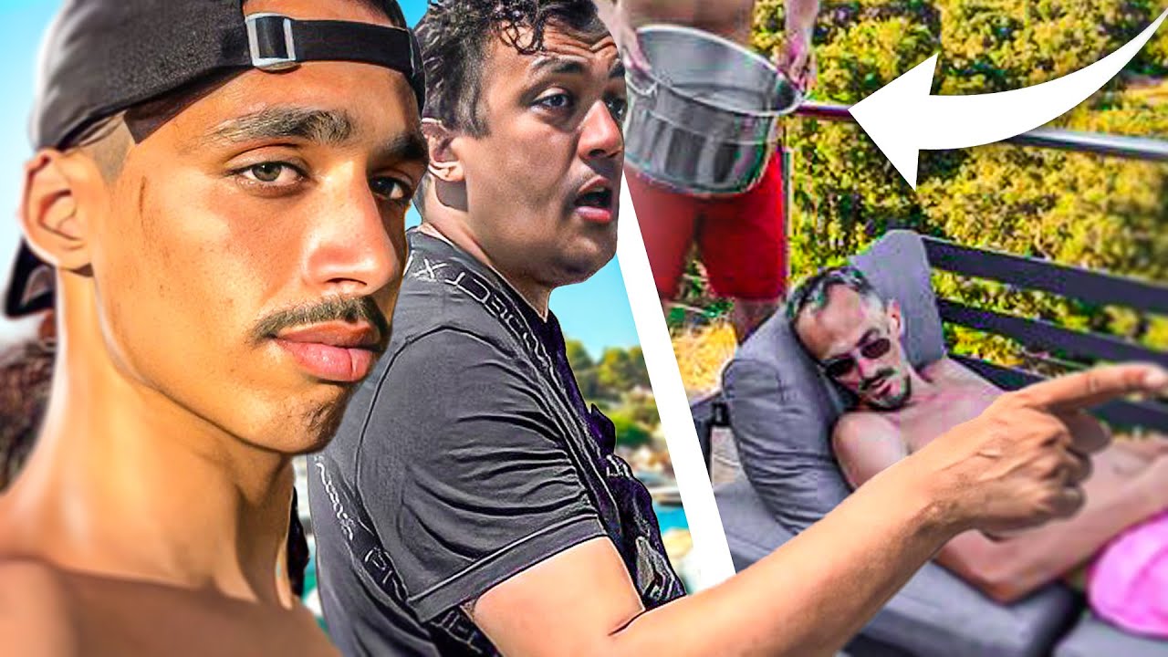 TK S'EMBROUILLE AVEC LE VOISINAGE ! JE REVEILLE JP AVEC UN SCEAU D'EAU ! ( corse # 2&3)