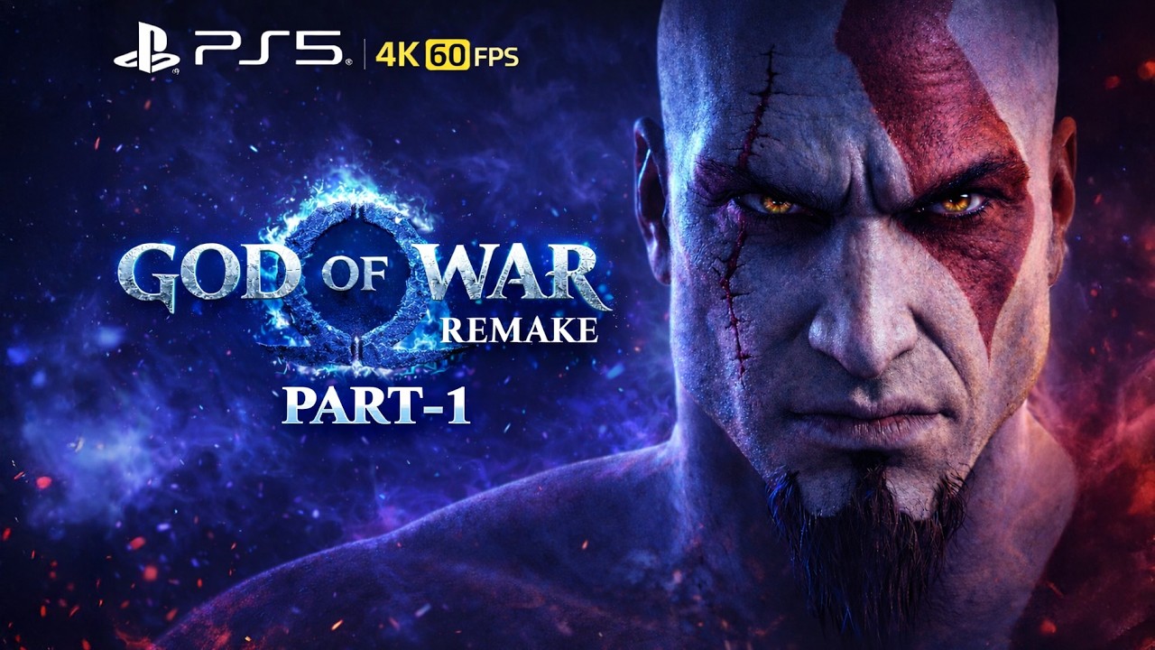 Ремейк God of War выглядит ПОТРЯСАЮЩЕ 💀🔥 Геймплей на PS5 | Эпизод 1 [4K 60FPS]