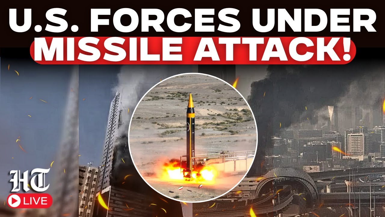 LIVE: Iran Launches RELENTLESS Missile Strikes On US Bases IN Qatar, UAE | US-Iran War LIVE | Trump