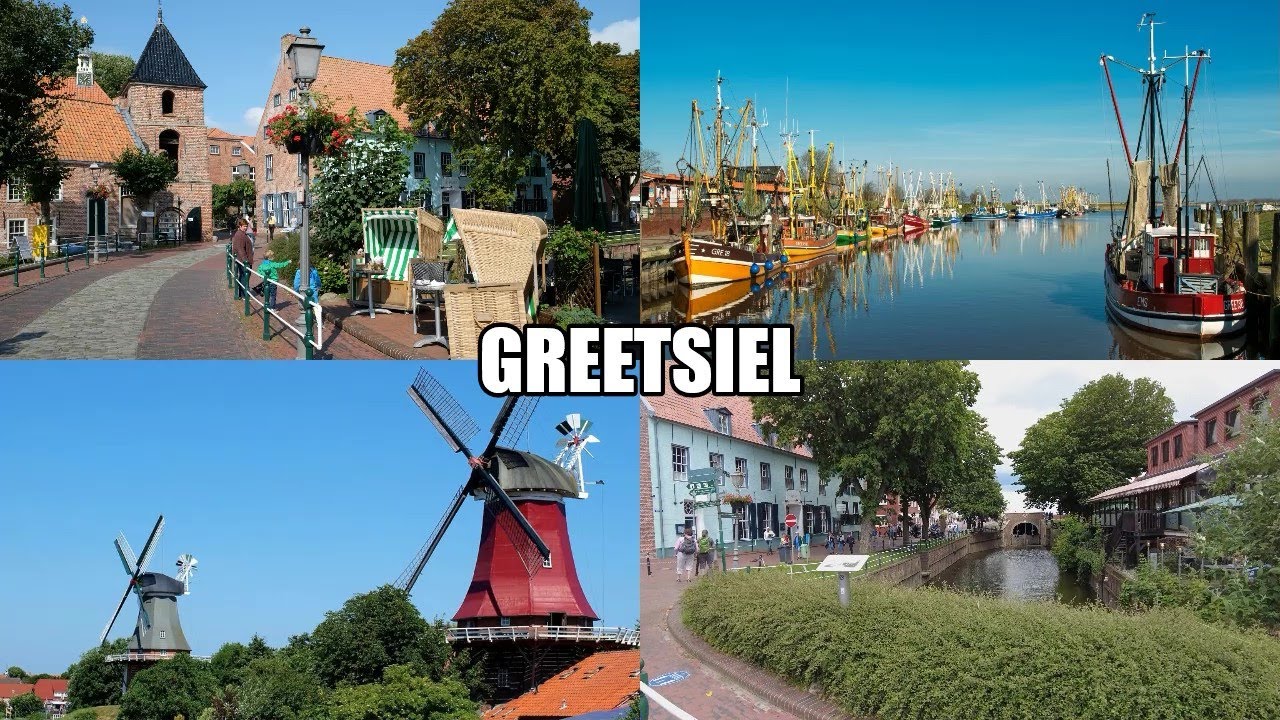 Greetsiel an der Nordsee, ein Fischerdorf mit Ostfriesen-Charme