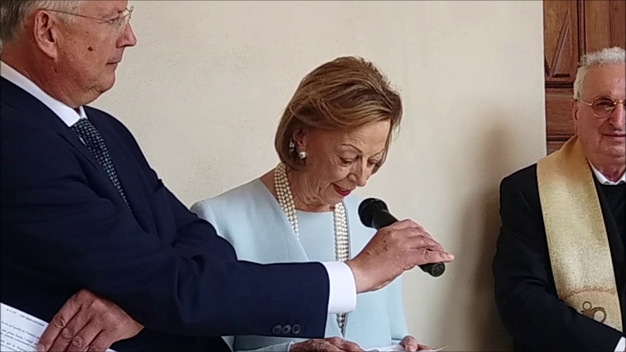 Intitolazione chiostro a Michele Ferrero