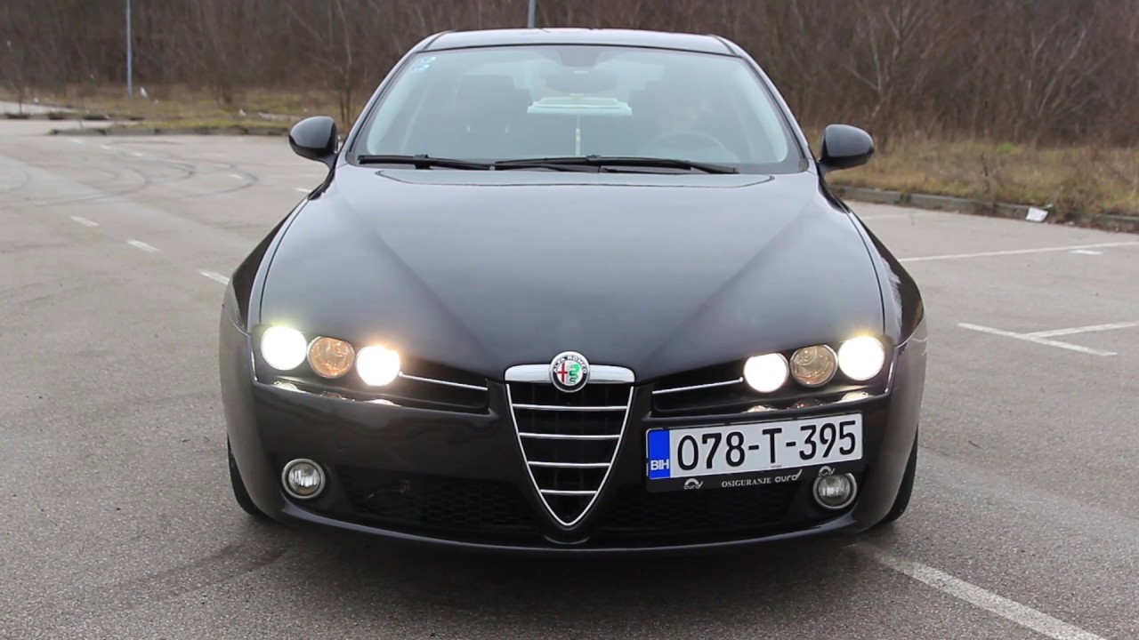 Alfa Romeo 159 2007 TEST - ITALIJANSKA LJEPOTICA  | The Driver
