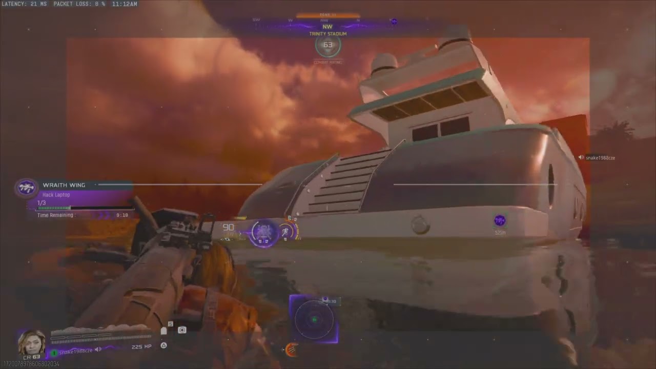 Cod BO7 kind of solo endgame wraith wing VTOL boss event done with successful exfil
