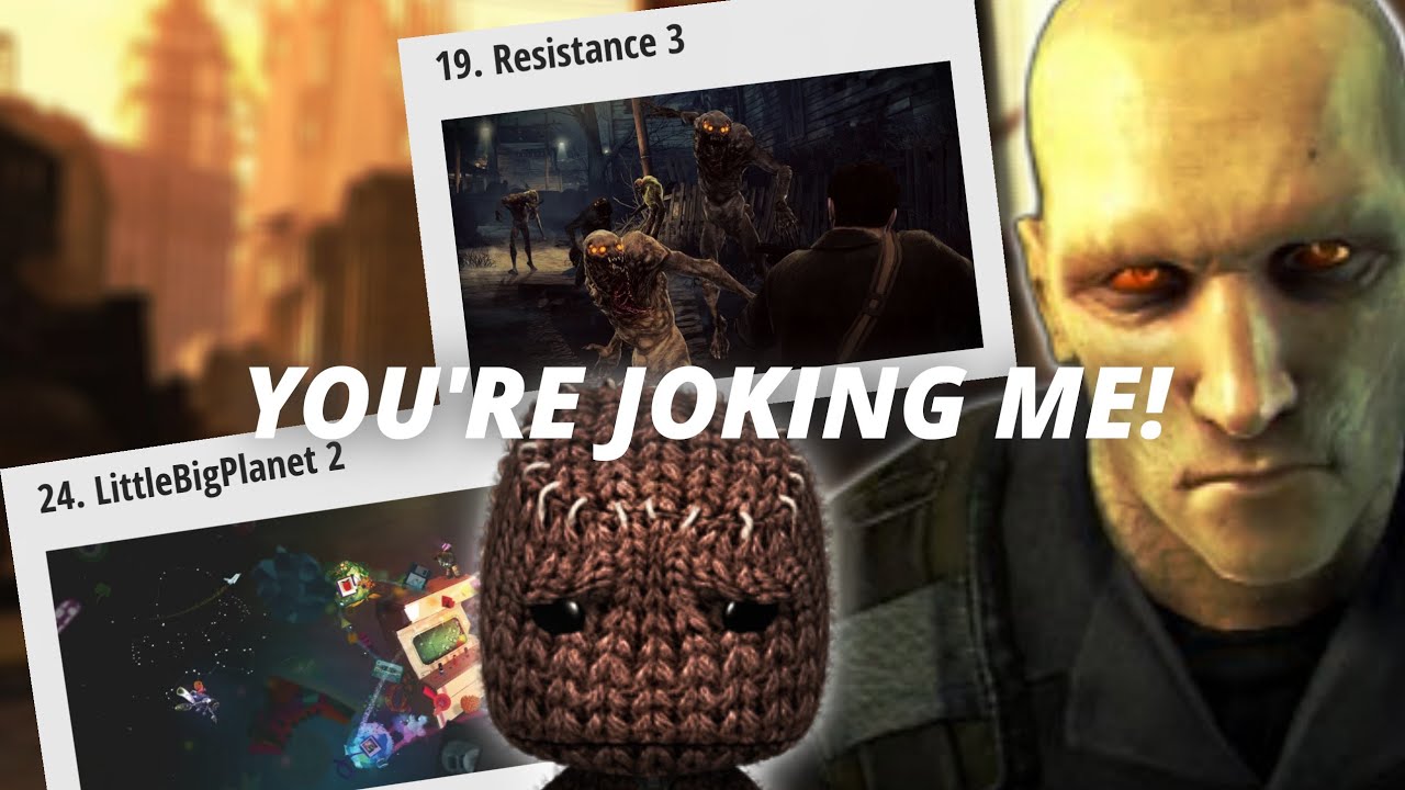 An Almost Perfect Top 25 List By Games Radar!