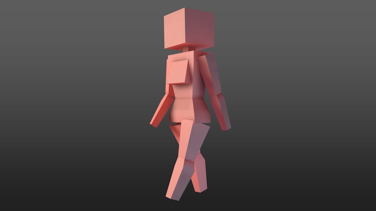Cinema 4D tutorial: Движение персонажа