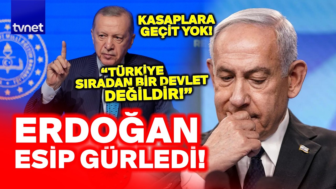 İsrail&rsquo;in parmak sallama k&uuml;stahlığına Erdoğan&rsquo;dan tokat gibi cevap! 