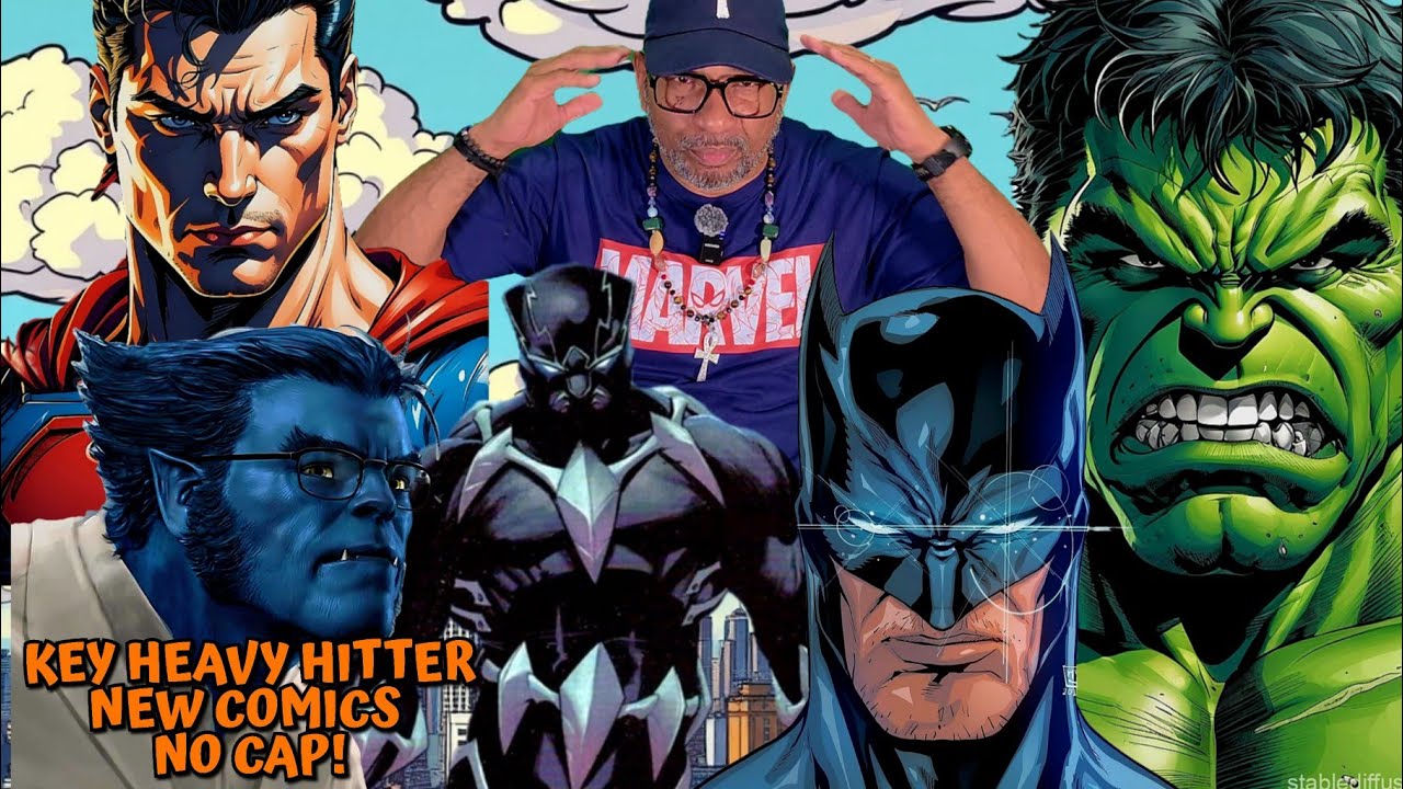 Key Heavy Hitter New Comics Haul: No Cap!