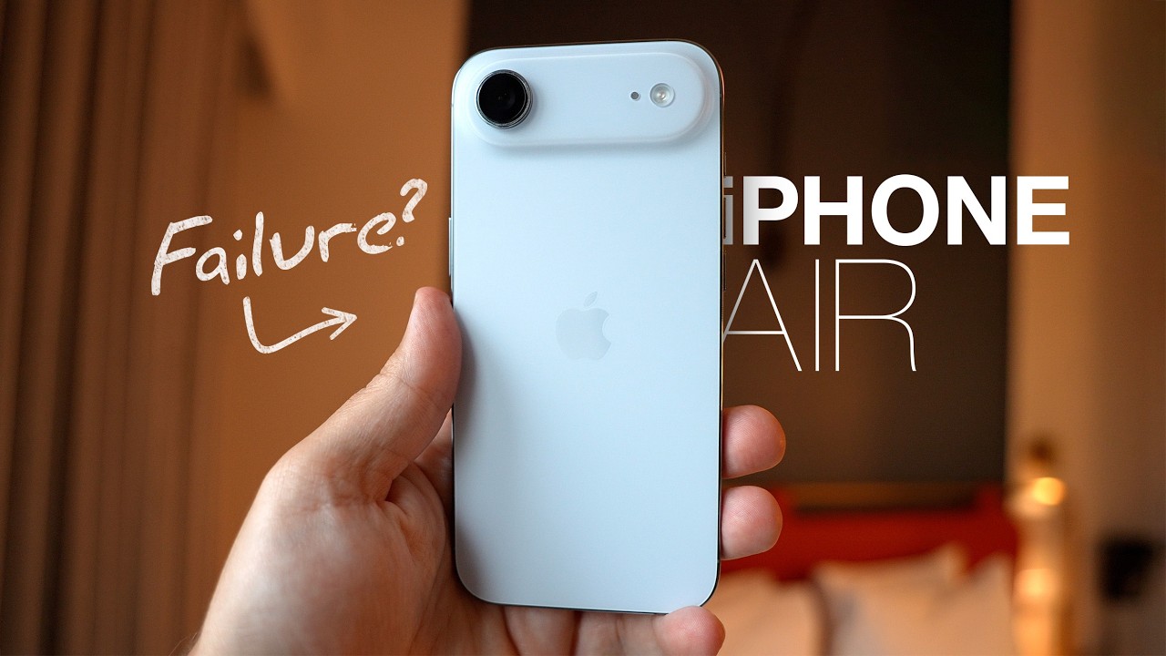 The iPhone Air Is Failing&hellip; Here&rsquo;s Why