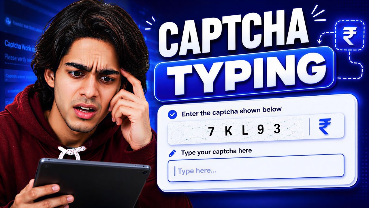 I Tried CAPTCHA TYPING APP for 7 Days (Honest Review) 🤯