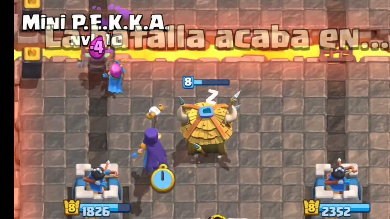 JUGANDO UNA partida de clahs royale (mi primer video 😳😖) Clash Royale Gameplay y Mejores Momentos.