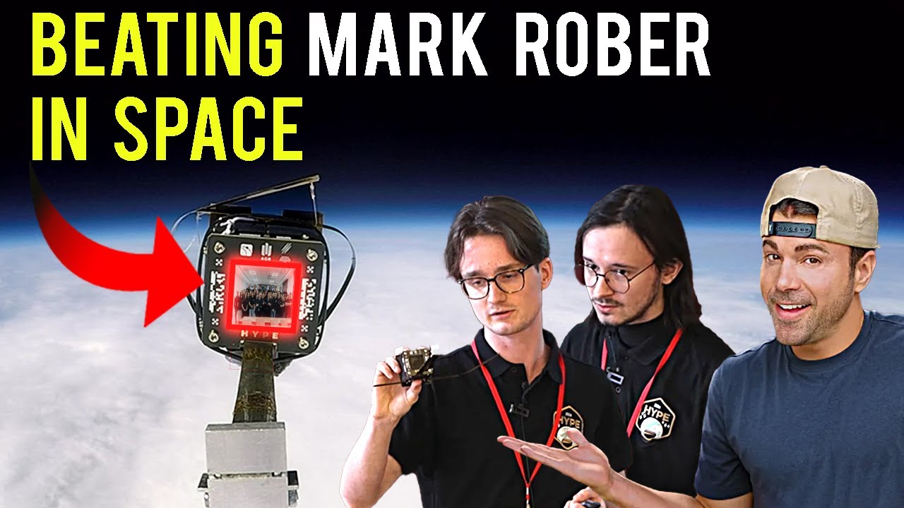 Mark Rober Lost the Selfie Space Race… to Students?!