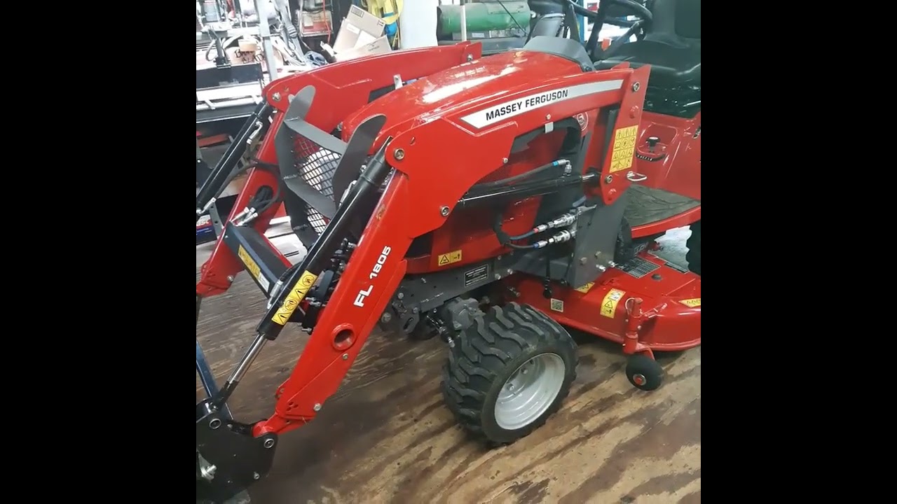 Massey Ferguson GC1723EB Third Function Install Part 1 (Overview)