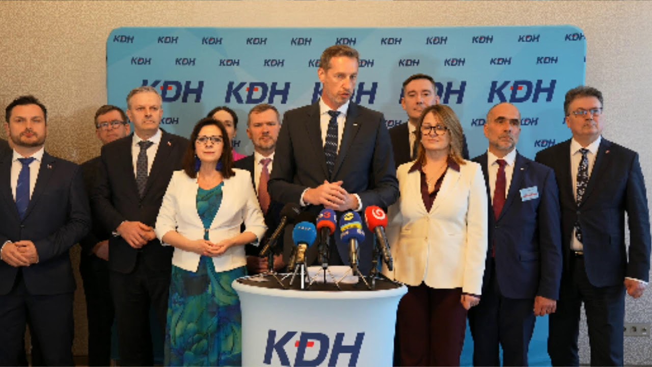 TLAČOVÁ KONFERENCIA po sneme KDH v Ružomberku (7.3.2026)