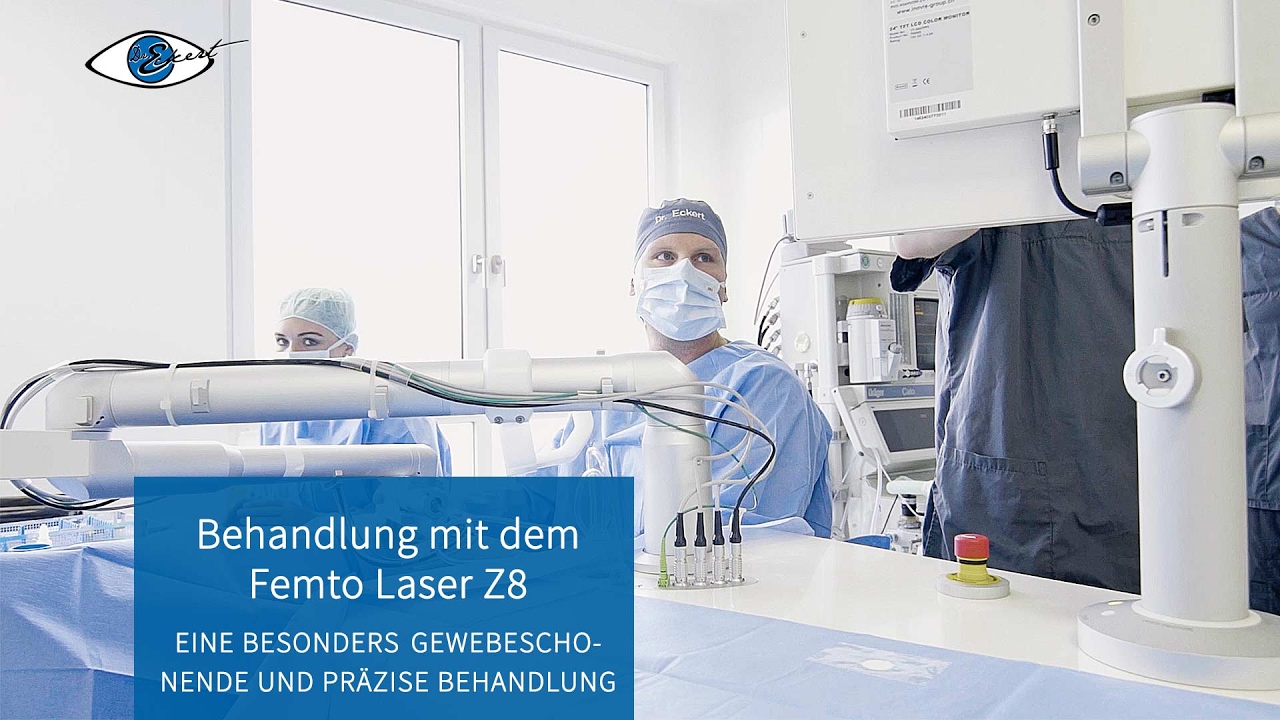 Besonders schonende und pr&auml;zise Behandlung bei grauem Star und Lasik-OPs mit dem Femto Laser Z8