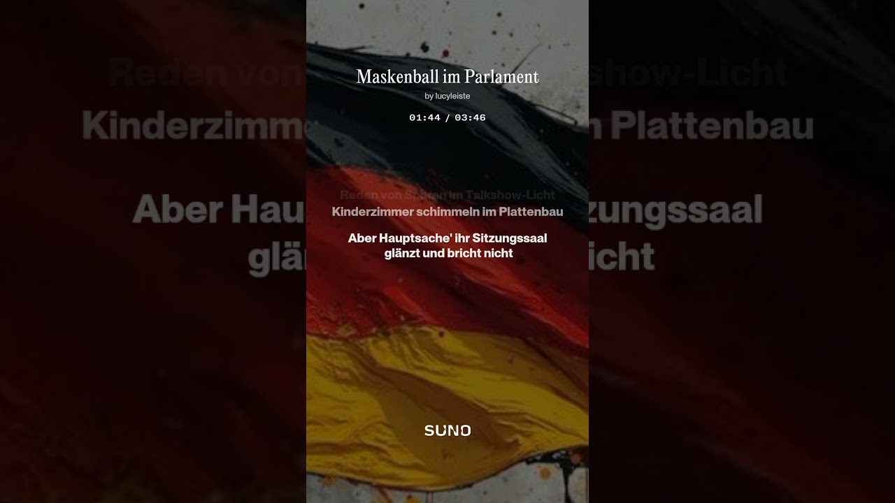 Maskenball Im Parlament (Deep Male/Female) #musik #music #song #lyric #deutsch #new #musikentdecken 