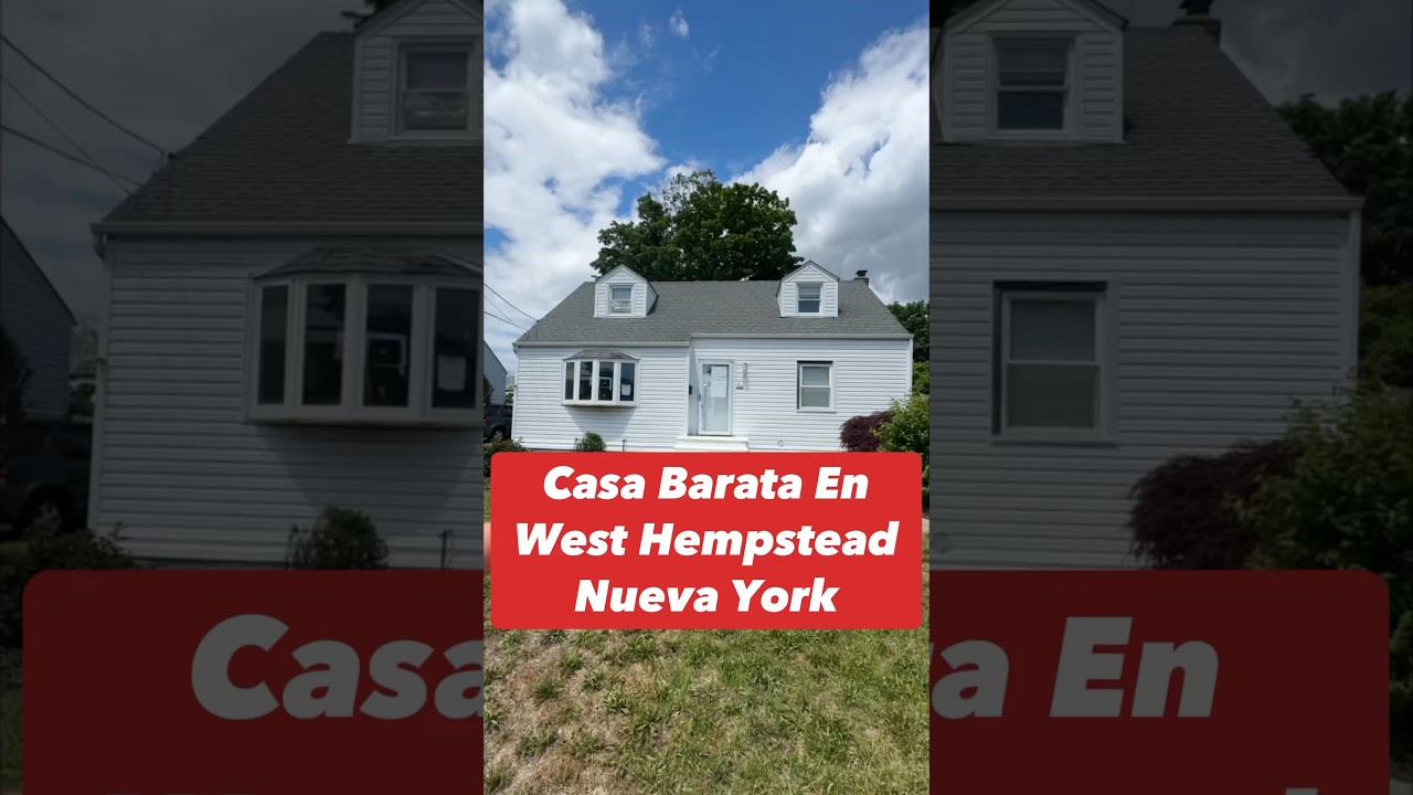 Casa Bonita Y Barata En West Hempstead, NY. 4 Cuartos y 1 Bano.