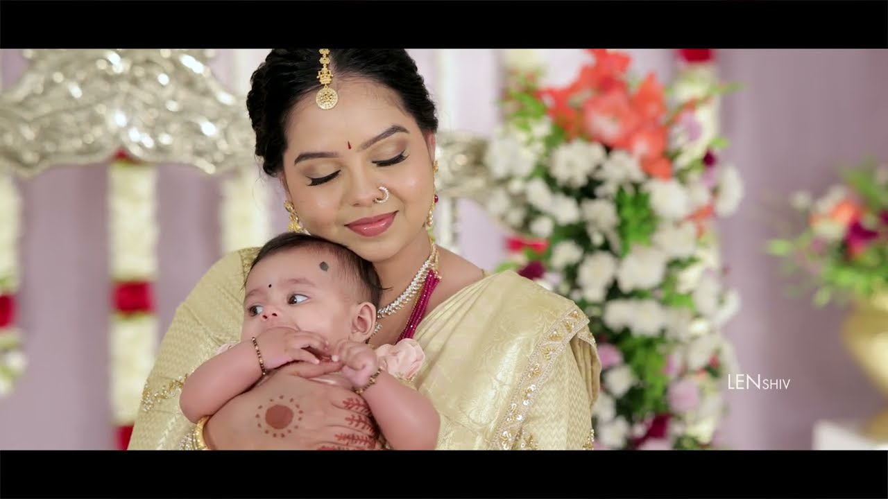 Sahasra's Cradle ceremony cinematic 4k Video