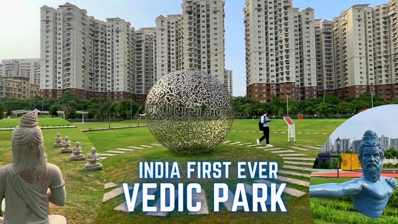 NEW INDIA - India's First Ever Vedic Theme Park Opens In Noida | Ved Van Park - Uttar Pradesh