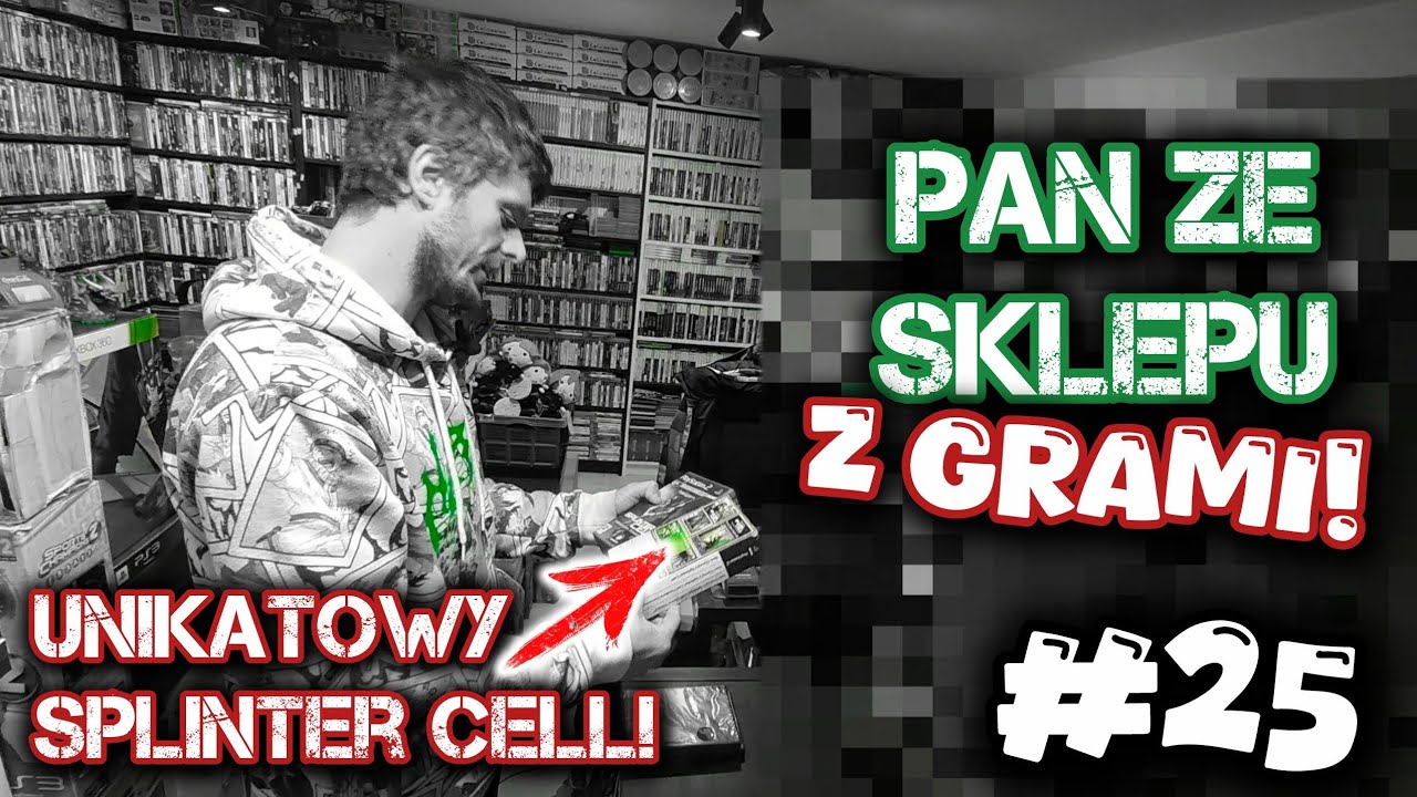 Pan ze Sklepu z Grami [#25]: Unikatowy Splinter Cell na Sony Playstation 2 🤩 