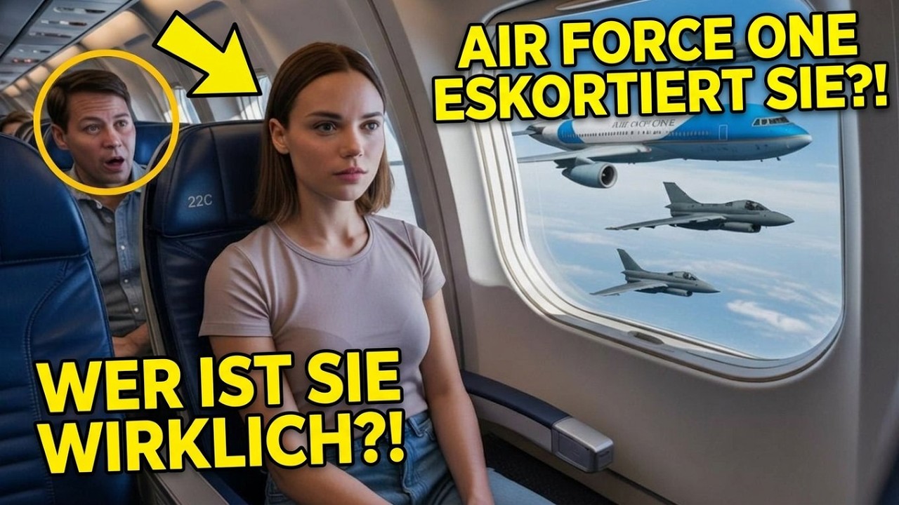 „Sie war nur eine Touristin in 22C – bis ihr Rufzeichen dazu führte, dass die Air Force One den....