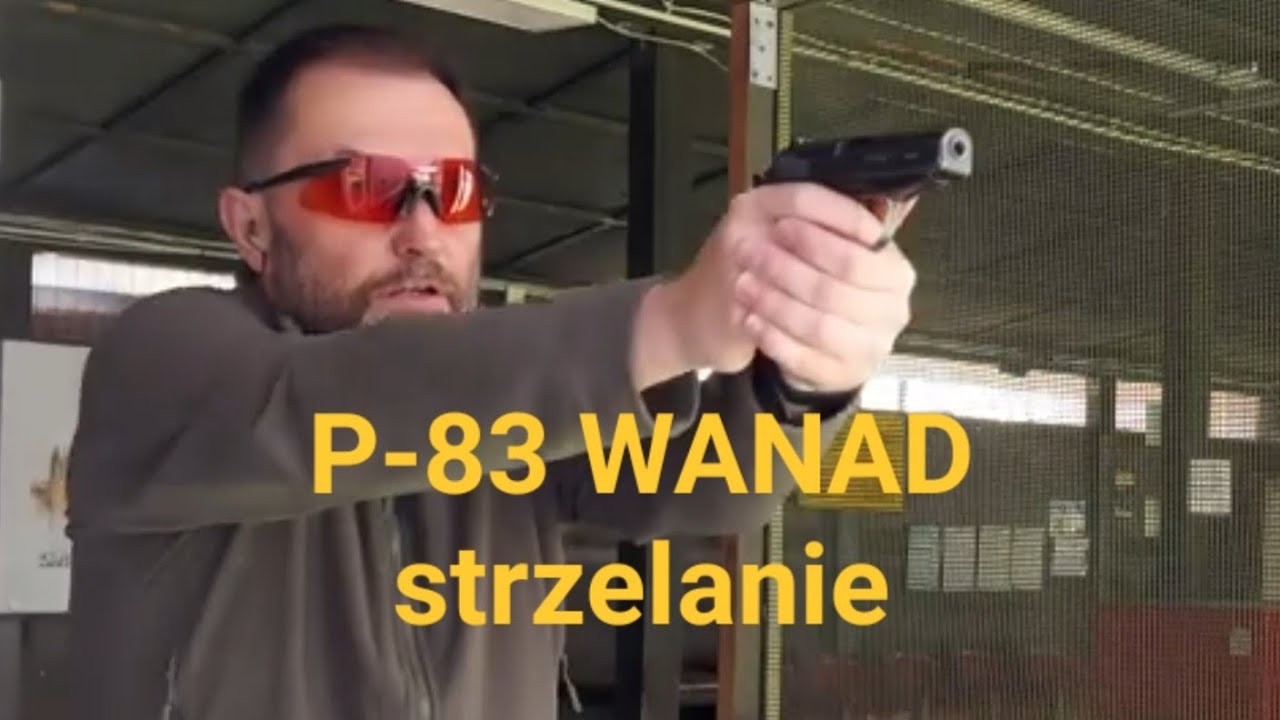 P-83 Wanad 9mm Makarov strzelanie.