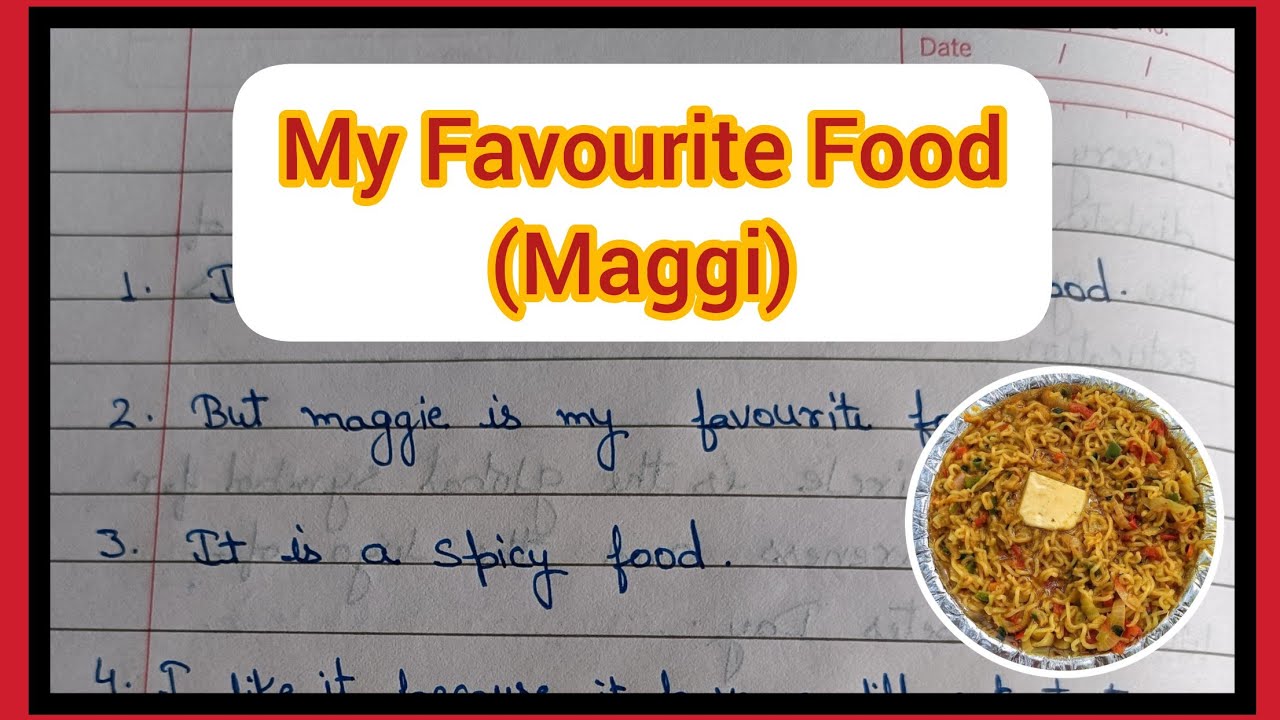10 строк о моей любимой еде Maggi || Моя любимая еда Maggi || Сочинение на тему «Моя любимая еда ...