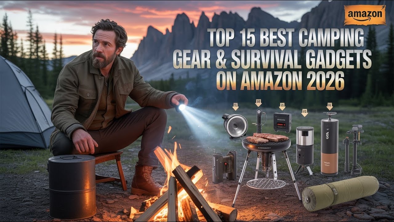 15 Incredible AMAZON Camping Gadgets That Are Actually Worth It!