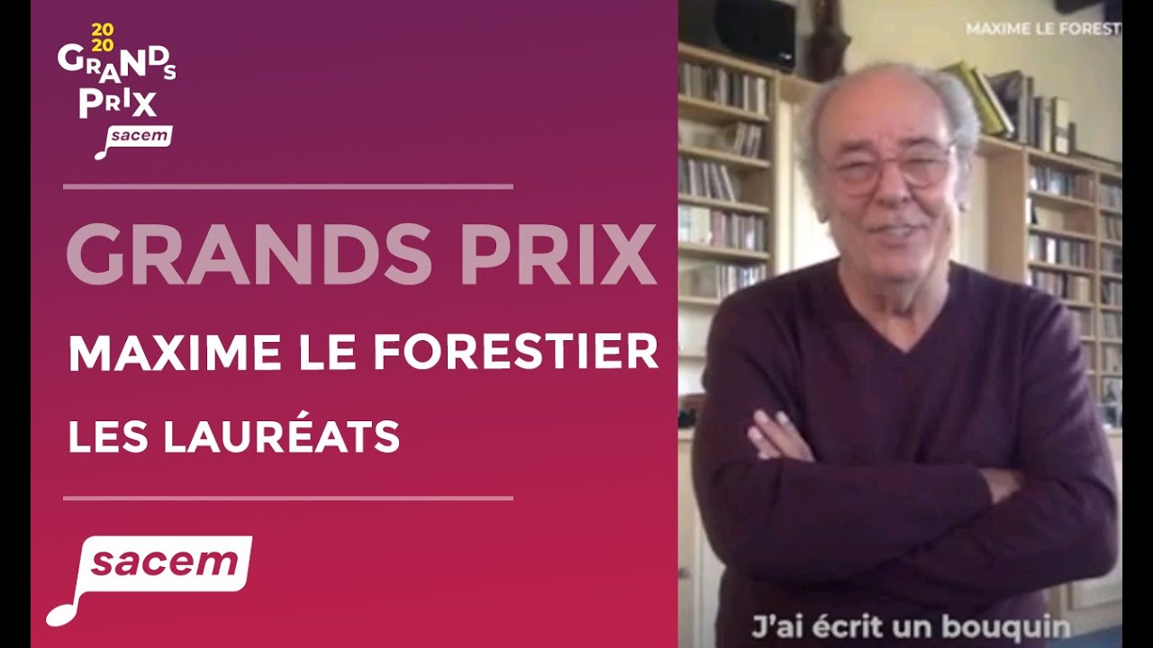 Maxime Le Forestier - Prix Sp&eacute;cial de la Sacem | Grands Prix Sacem 2020