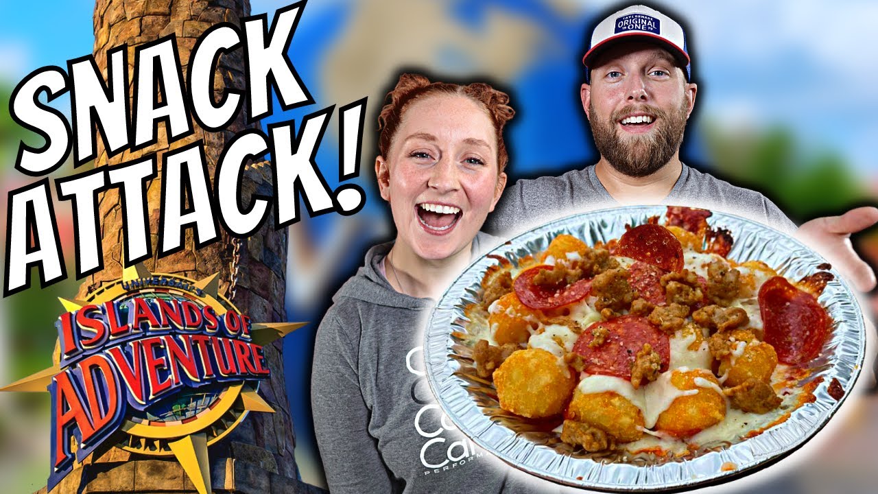 These Are The BEST SNACKS In Islands Of Adventure!