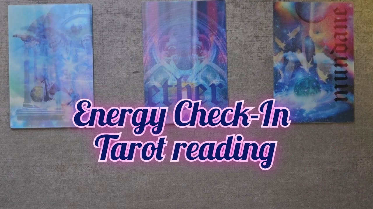 Energy check || Pick-a-card tarot reading 