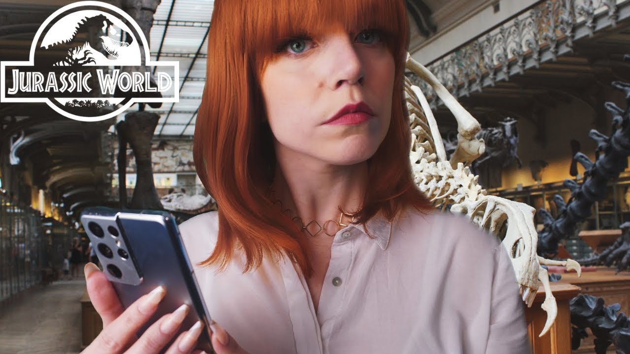 ASMR TOUR POR JURASSIC WORLD PARK [asmr roleplay en español]