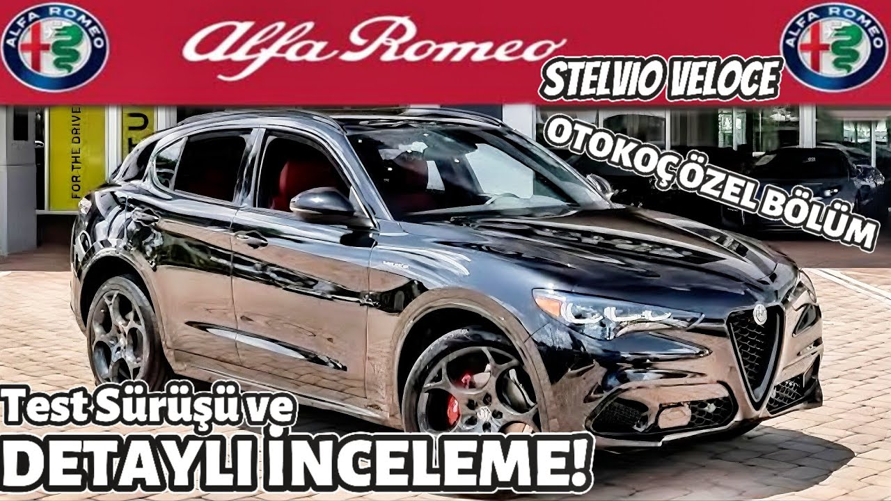 Alfa Romeo Stelvio Veloce Q4 SUV | Detaylı İnceleme ve Test Sürüşü | 0-100 Hızlanma Testi!