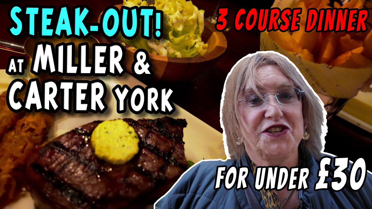 Rare Saturday Meat in York. Nikki dines at Miller & Carter Steakhouse.