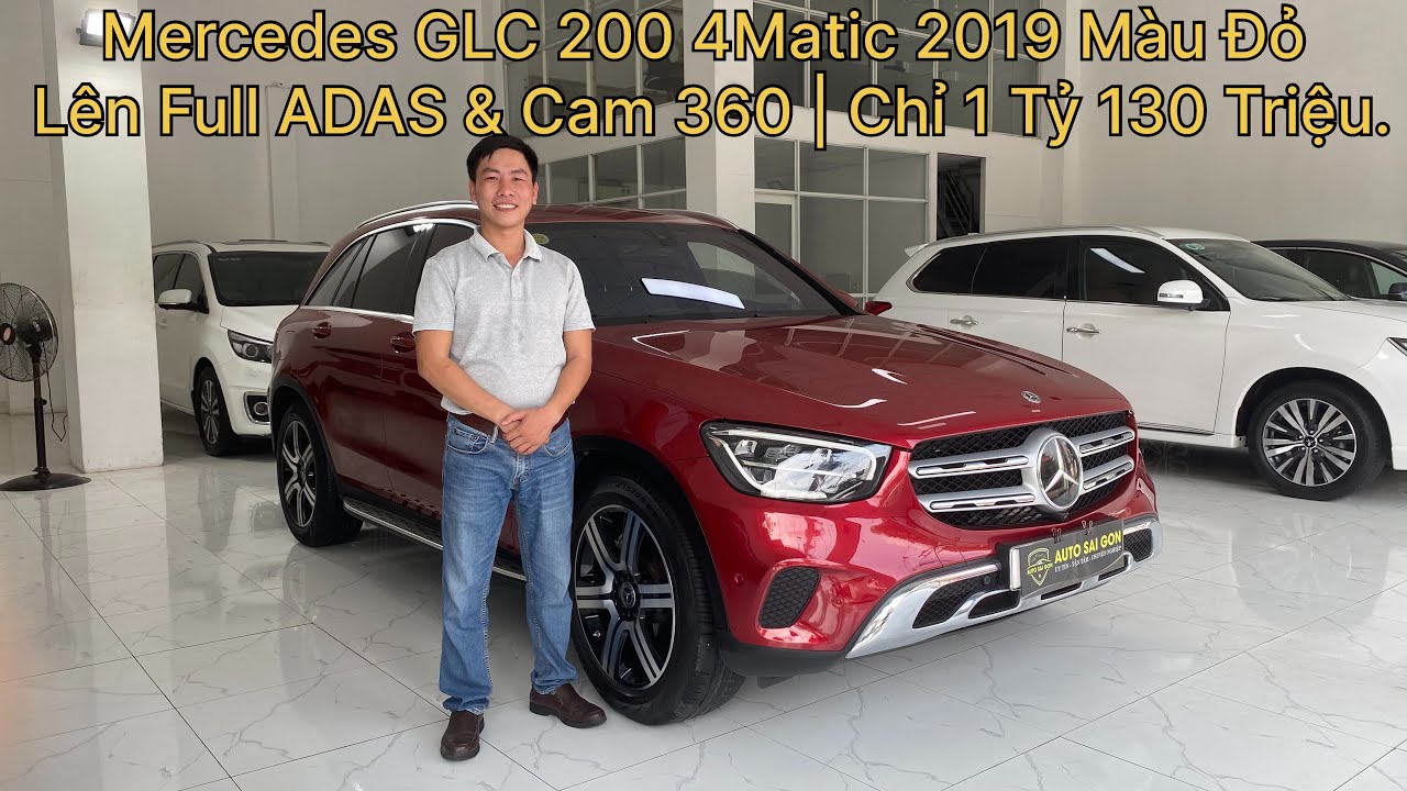 🔴 [GIÁ CỰC TỐT] Mercedes-Benz GLC 200 4Matic 2019 - Màu Đỏ Cực Cháy - Full Option ADAS & Cam 360