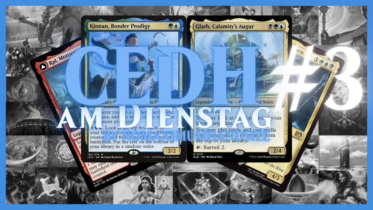 cEDH am DIENSTAG! #3 GLARB x RAL x KINNAN x NOCTIS