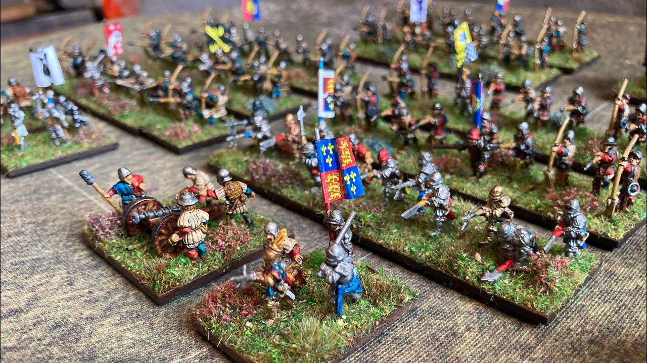 WotR Yorkist Army for The Bloody Barons, Battle of Tewkesbury.