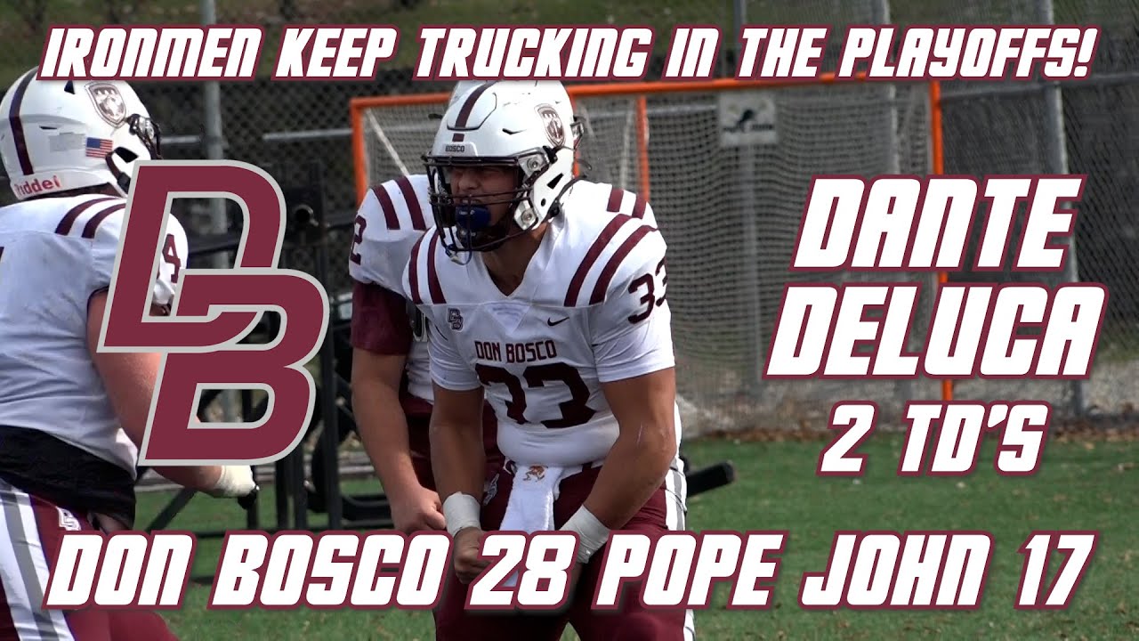 Don Bosco 28 Pope John 17 Non-Public A First Round | Week 10 highlights