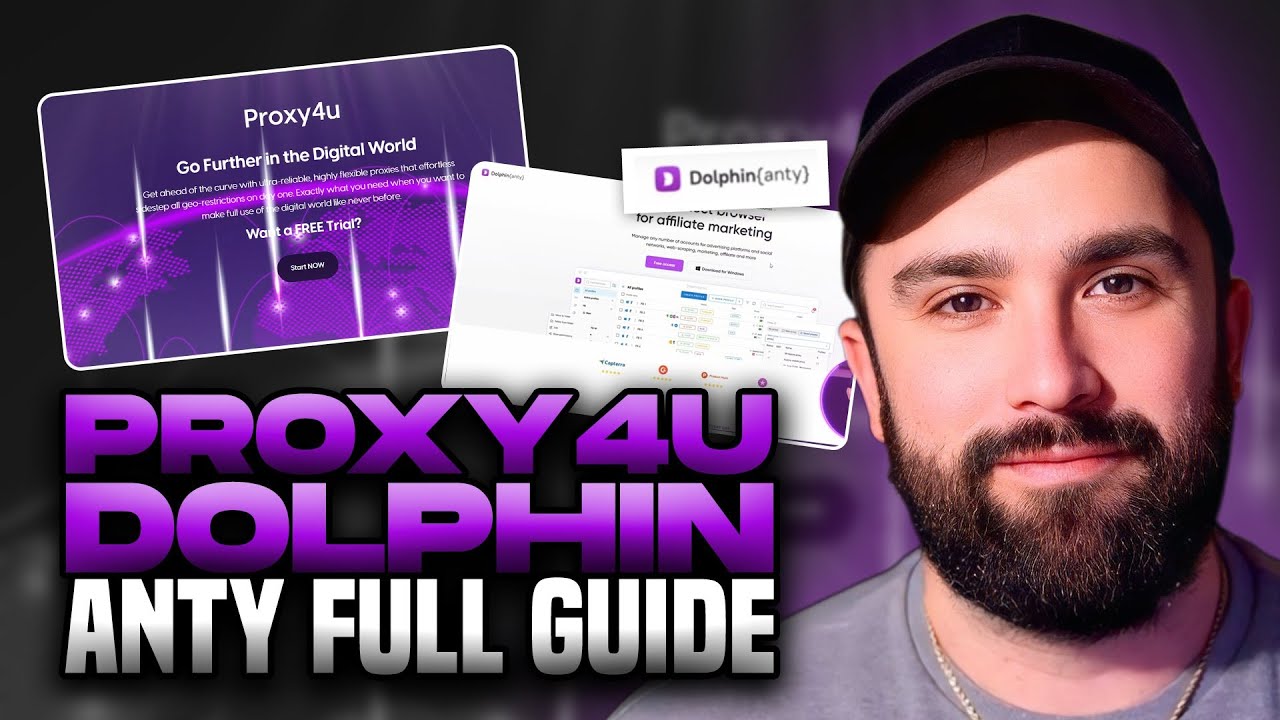 Residential Proxy Configuration: Proxy4U + Dolphin Anty Full Guide