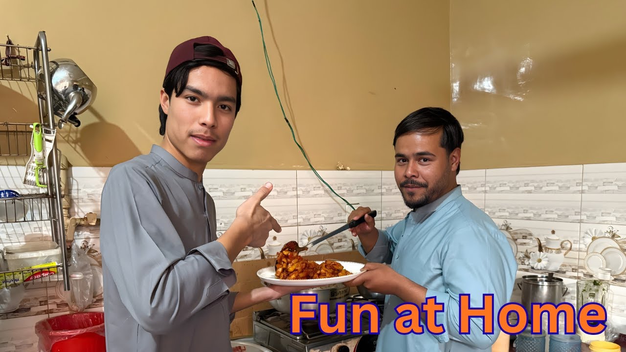 Fun at Home With Friends After Long time