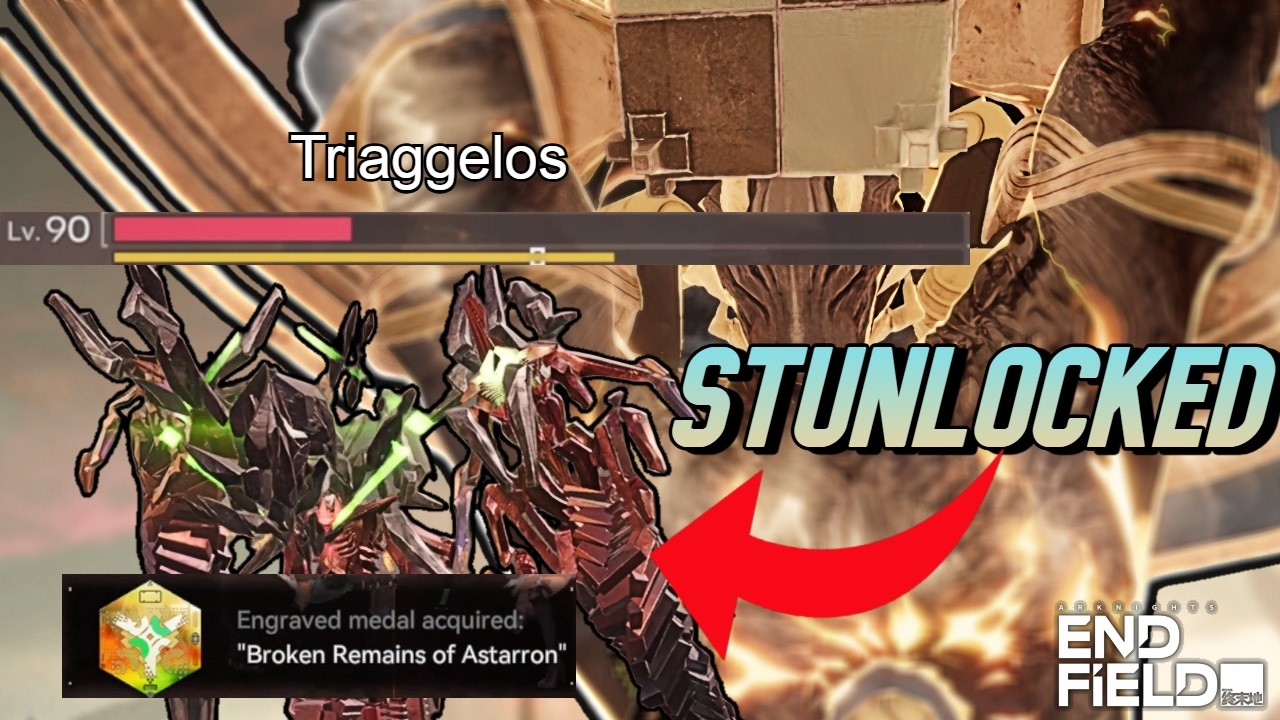 My Physical Team Stunlocked the annoying Triaggelos | Arknights Endfield