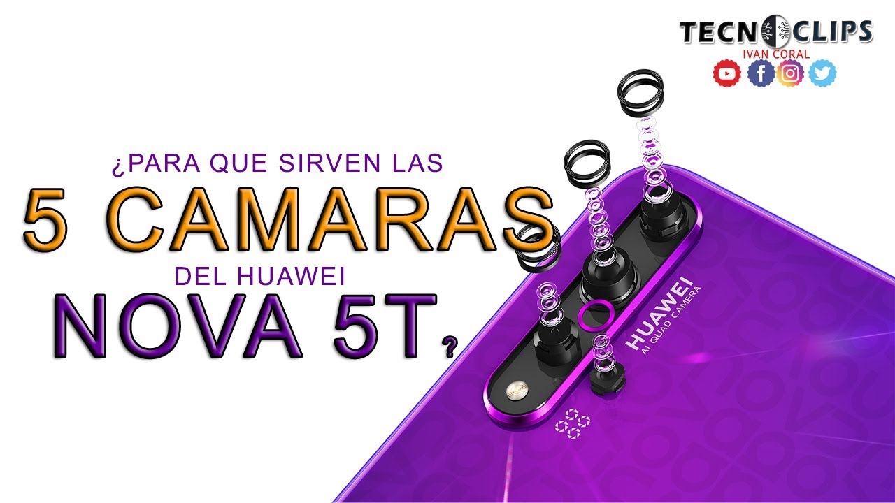 NOVA 5T, TEST DE CAMARAS |  para que sirven las 5 camaras del HUAWEI NOVA 5T