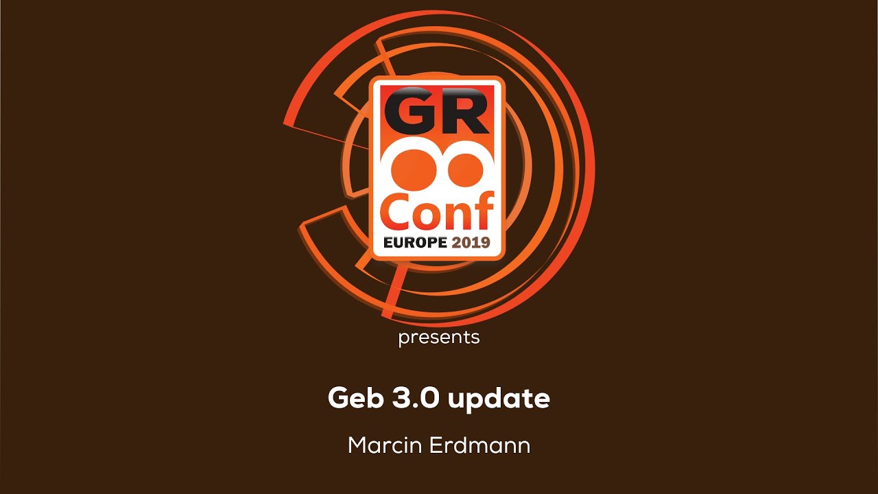 Geb 3.0 update
