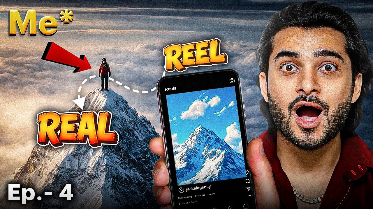 First time in India😱 Reel to Real Challenge | Ep 04 @ZiaKamalOfficial 