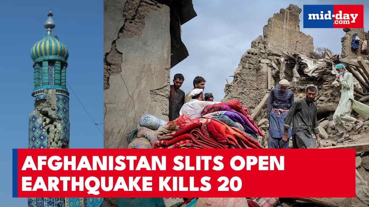 Deadly Earthquake Strikes Afghanistan; Leaves 20 Dead, Hundreds Injured, Mosque in Ruins
