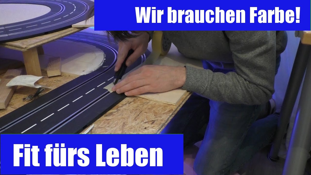 #6 Ob ich die richtige Farbe für die 🏁 Carrera Rennbahn digital 132 genommen hab? Mhhh