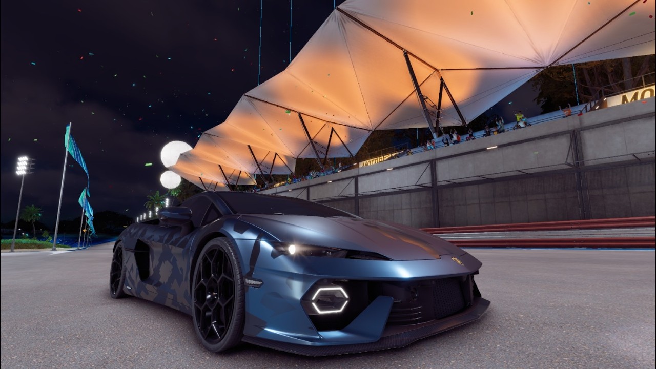 Crazy 3:33.578 Run on Ho'Laule'a Hawai'i with the Temerario in the Crew Motorfest